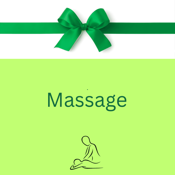 Carte cadeau Massages bien‑être / relaxation