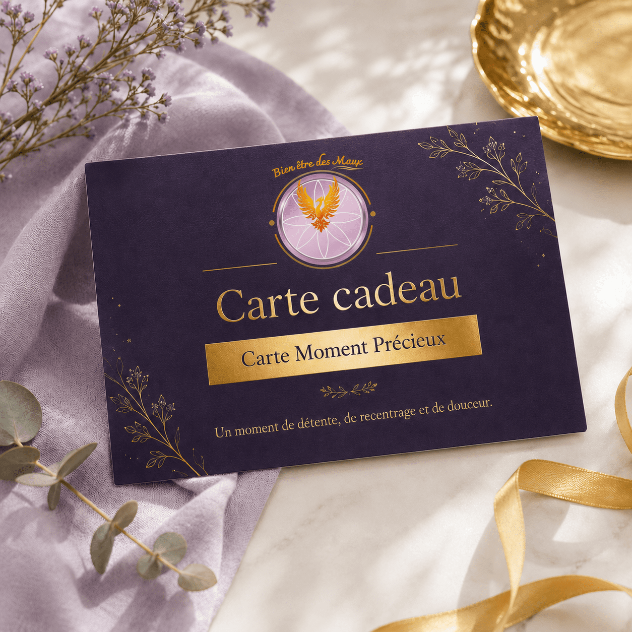 Carte Moment Précieux - Choix signature