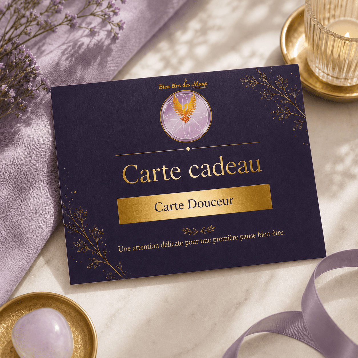 Carte Douceur - Attention délicate