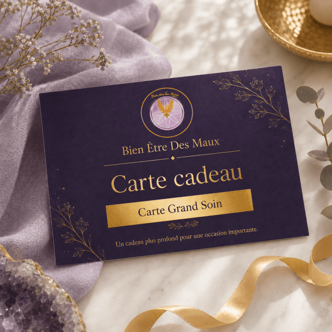 Carte Grand Soin - Cadeau exceptionnel