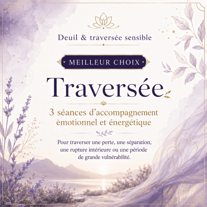 3 séances d’accompagnement émotionnel et énergétique  - Meilleur choix