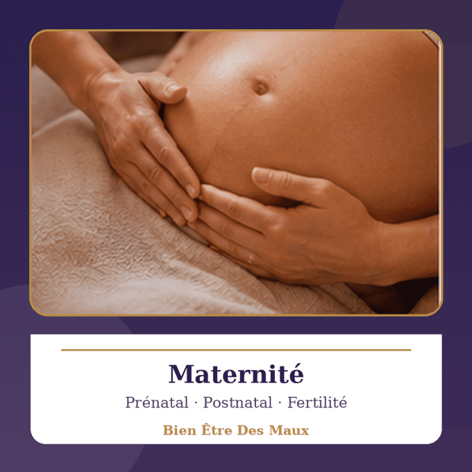Massage Maternité - Prénatal, postnatal ou fertilité - Douceur
