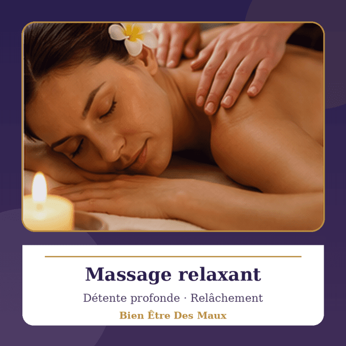 Massage relaxant  Badge - Essentiel