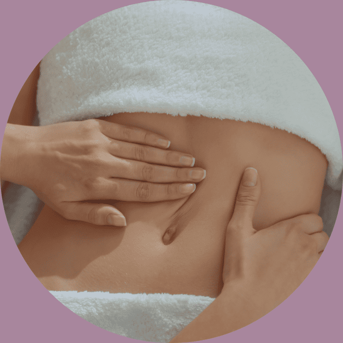 Massage suite de grossesse